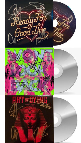 3 Signed CD Wont Look Back bundle