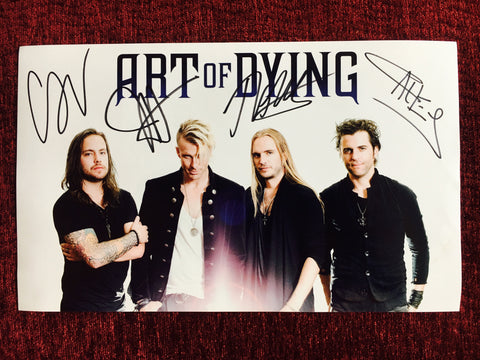 Signed poster